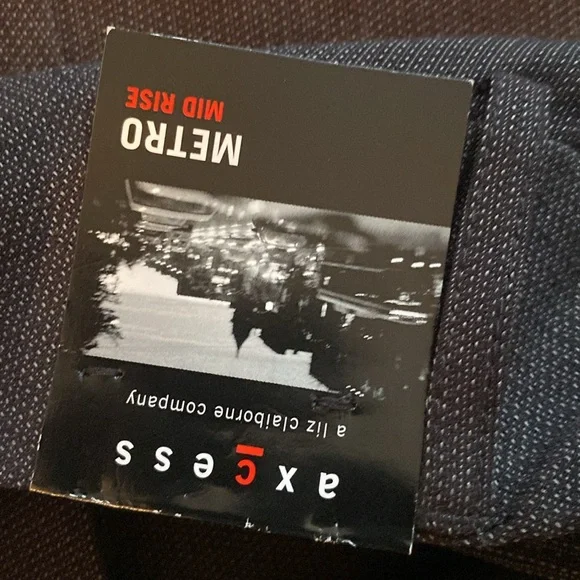 2-pair bundle NWT axcess size 10 dress pants - Picture 5 of 11